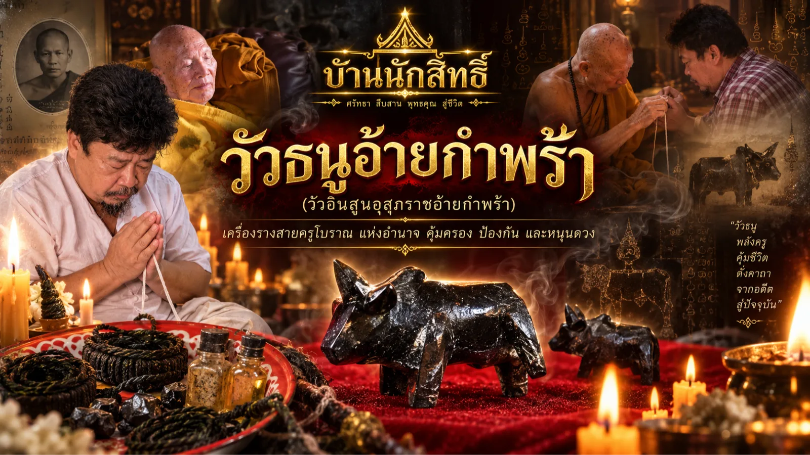 วัวธนูอ้ายกำพร้า (ผีน้อย) — วัวทางค้าขายขันแข่ง